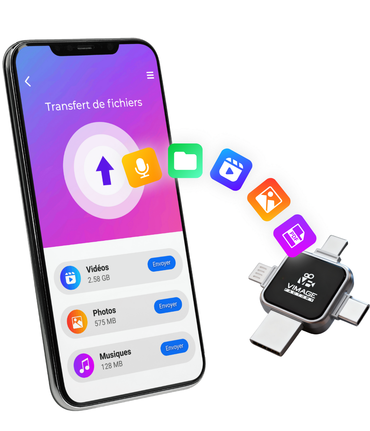 vimage factory clé otg boutique devices5